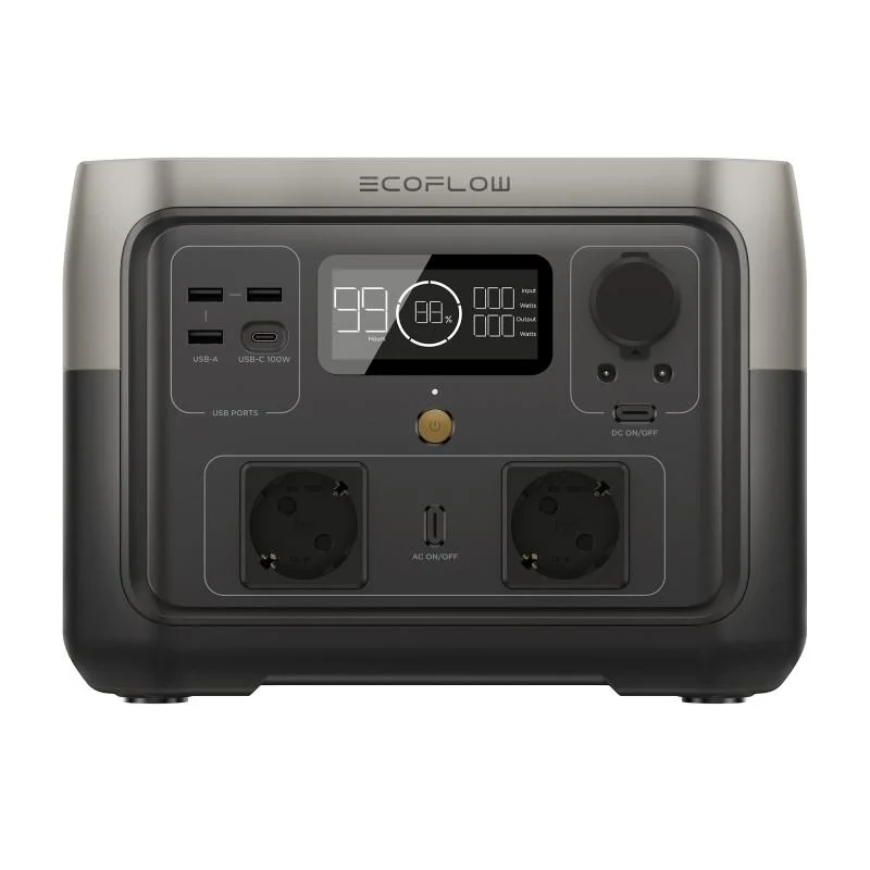 EcoFlow RIVER 2 Max como estação de energia para carrinha camper
