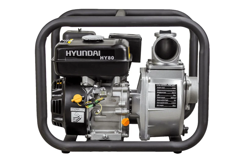 Bomba de motor a gasolina Hyundai HY80 7HP 60000 L/H
