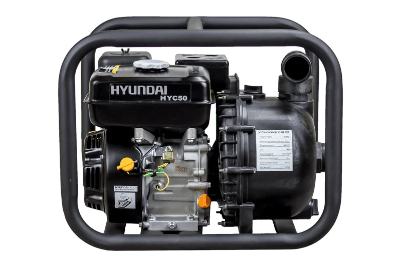 HYUNDAI HYC50 MOTOR DE BOMBA A GASOLINA LÍQUIDOS CORROSIVOS 30000 L/H