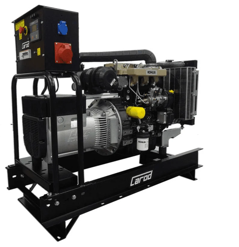 Grupo gerador trifásico Lombardini (14,8 KW - 18,5 KVA)