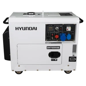 DHY6000SE Gerador diesel Hyundai 5,3 kW silencioso