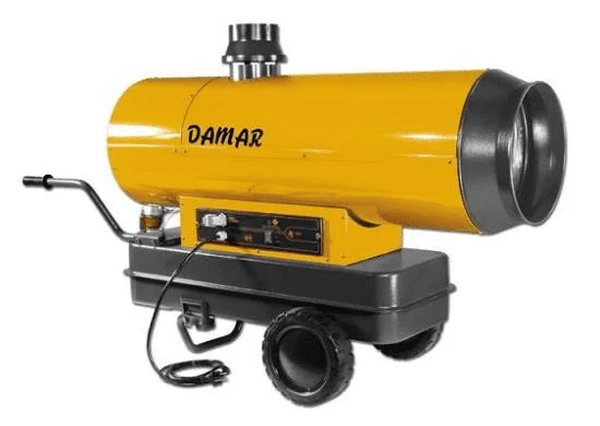 Aquecedor a diesel de queima direta Damar 25 KW