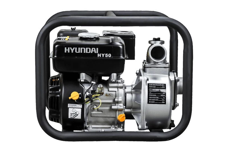Bomba de motor a gasolina Hyundai HY50 5,5 HP 30.000 L/H