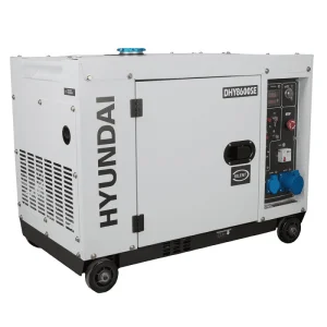 DHY8600SE Gerador diesel Hyundai  6,3 kW silencioso