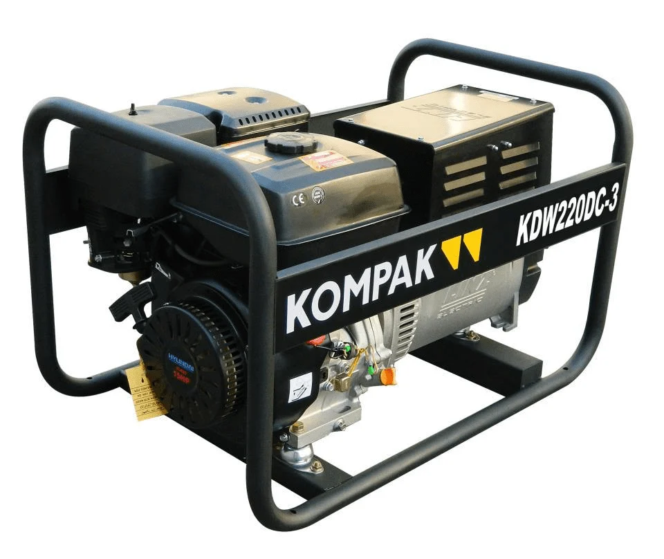 Máquina de soldadura a gasolina Kompak KP-W220DC-3