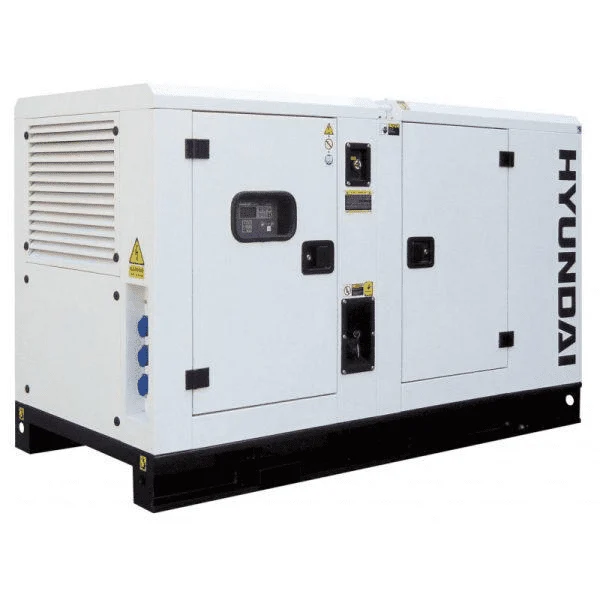 Gerador industrial silencioso 20/22 kW Hyundai DHY22KSEm