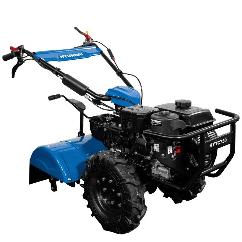 Motocultivador Hyundai HYTC730 a gasolina com motor Hyundai 7,0 HP