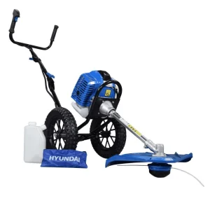 Roçadora de rodas Hyundai HYWT5080 50,8 cc e corte de 42 cm