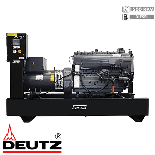 Gerador industrial Deutz 61/62 kVA aberto