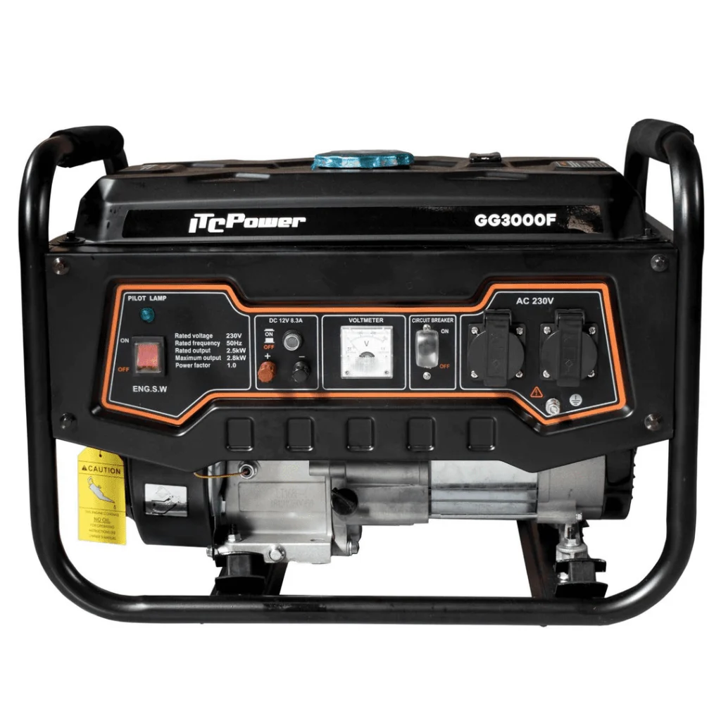 Gerador a gasolina GG3000F de 2.800 W