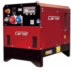 Conjunto gerador silencioso Carod 10/12 kVA M/Lombardini