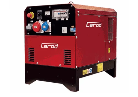 Conjunto gerador silencioso Carod 10/12 kVA M/Lombardini