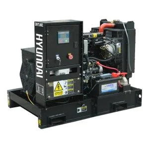 Gerador industrial 14 kVA Hyundai DHY14KE
