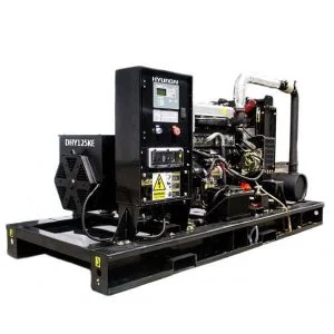 Gerador industrial 125 kVA Hyundai DHY125KE