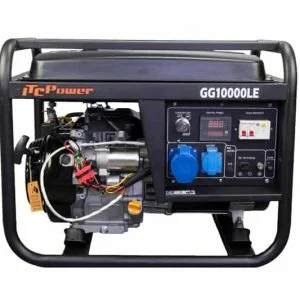 Gerador a gasolina monofásico GG10000LE de 8.200 W