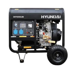 DHY6000LEK Gerador diesel Hyundai 5,5 kW