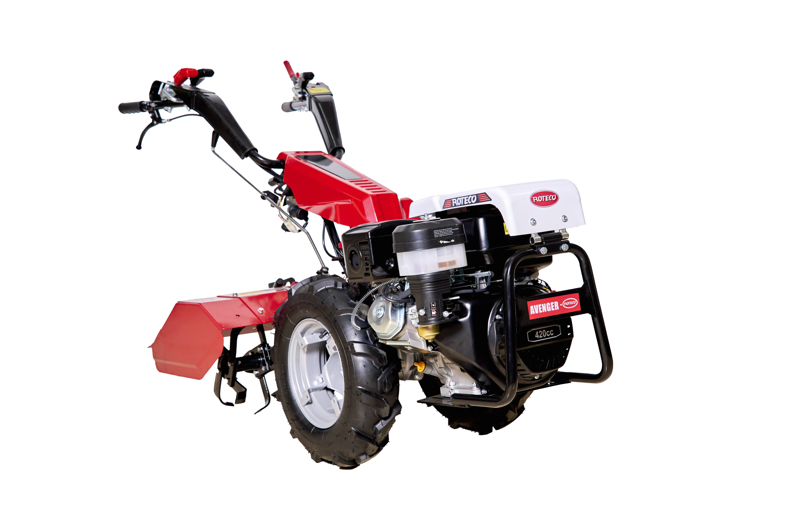 Motocultivador Roteco Avenger a gasolina com motor Roteco 420 cc