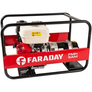 Gerador a gasolina Faraday de 4.200 W com motor Honda GX270