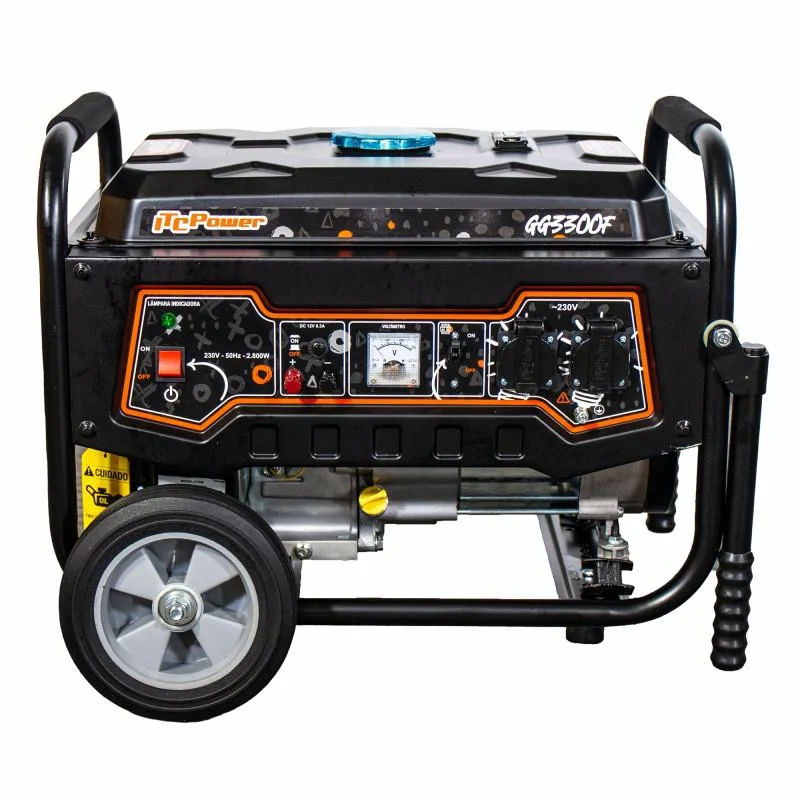 Gerador a gasolina ITC Power GG3300F de 3.000 watts