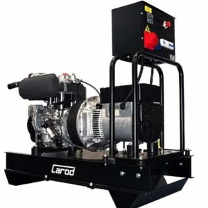 Gerador industrial 10/11 kVA motor Lombardini 1500 RPM 400V - Aberto
