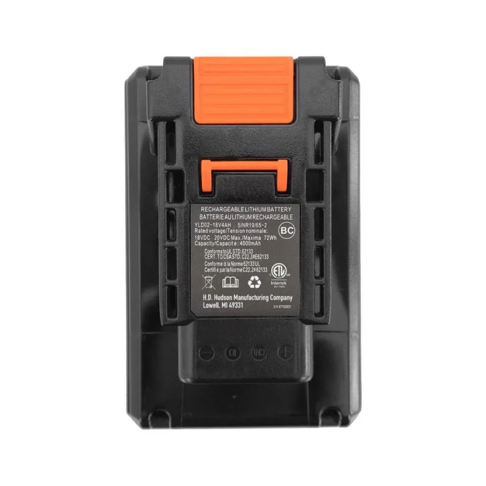 BATERIA DE PULVERIZADOR 18V Íon-Lítio 2.0Ah