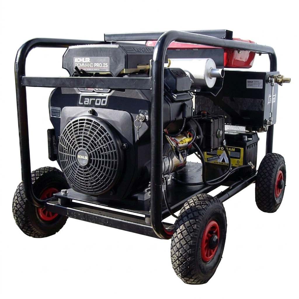 Lavadora de alta pressão a gasolina Carod AUT-5016LK 500 bar 25 HP motor Kohler