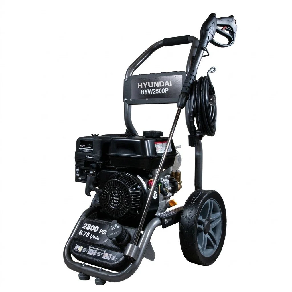 Lavadora de alta pressão a gasolina Hyundai HYW2500P 170 bar 7 HP
