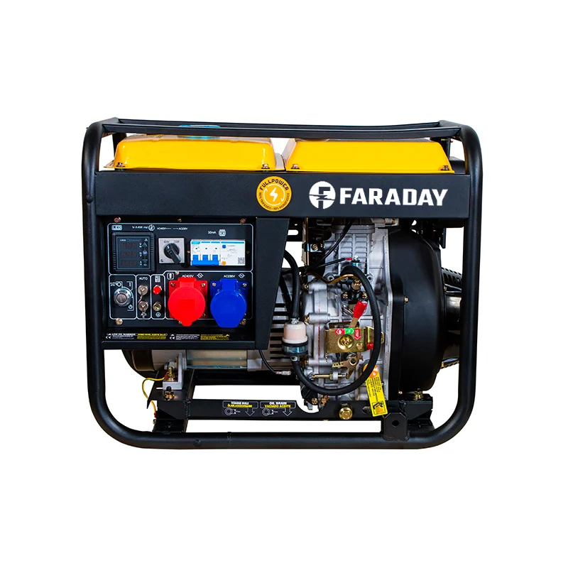 F8000LET Gerador diesel Faraday 7,5 kVA trifásico