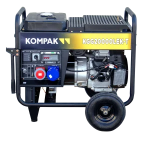 Geradores a gasolina de 20 kVA com motor de 2 cilindros KGG20000LEK-T (Potência Total)