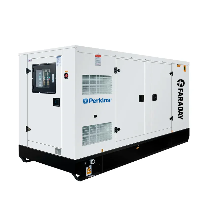 Gerador industrial 30/33 kVA Perkins silencioso