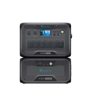 Bateria residencial BLUETTI AC500+B300S de 5.000 W