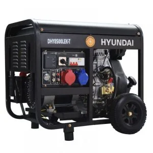 DHY8500LEK-T Gerador diesel Hyundai 8,1 kVA