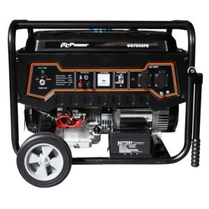 Gerador a gasolina GG7000FE de 5.500 W série residencial