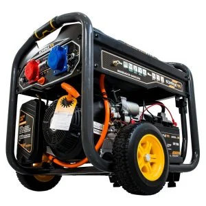 Gerador de combustível duplo de 10 kVA K10000TET-DF