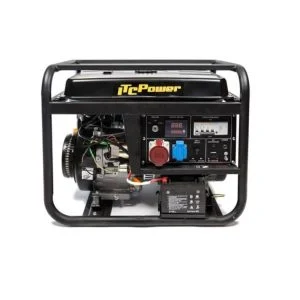 Gerador trifásico a gasolina GG9000LE-3 de 8,3 kVA