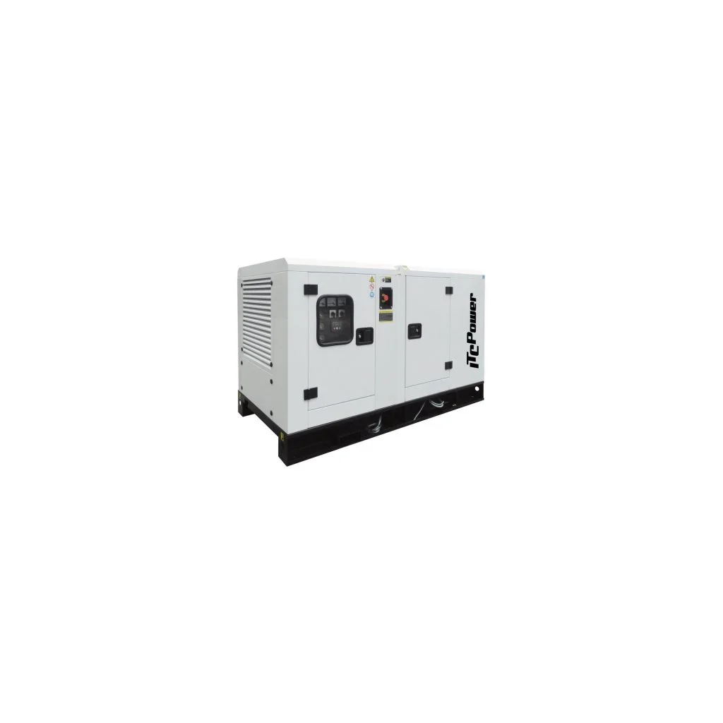 Grupo gerador trifásico à prova de som ITCPower DG16KSE 16 kVA