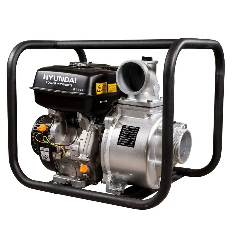 Bomba de motor a gasolina Hyundai HY100 9HP 80000 L/H