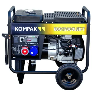 Gerador a gasolina de potência máxima de 15 kVA KGG15000LEK-T