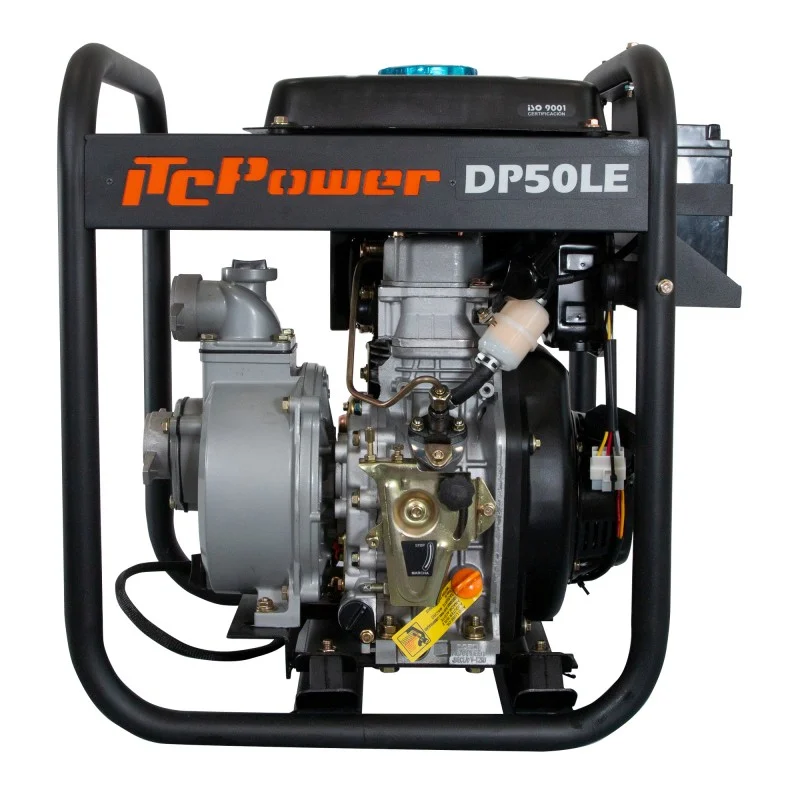 Bomba de motor diesel ITCPOWER DP50LE 6,0 HP 43600 L/H