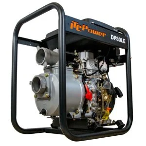 Bomba de motor diesel ITCPOWER DP80LE 6,0 HP 61600 L/H