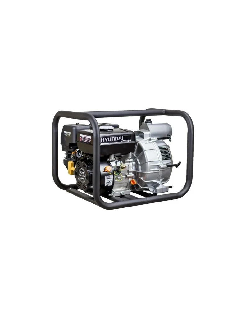 Bomba d'água a gasolina Hyundai HYT80 para abastecimento de água de 45.000 L/H