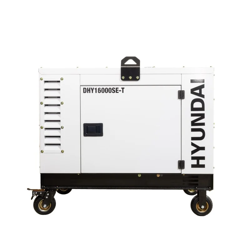 DHY16000SE-T Gerador diesel Hyundai 15 kVA silencioso