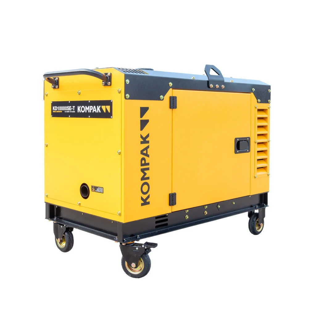 Gerador diesel rental IP67 10 kVA Kompak KD10000SE-T