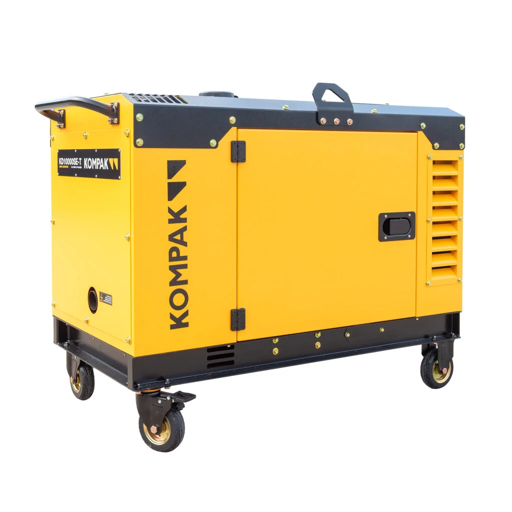 Gerador diesel rental IP67 10 kVA Kompak KD10000SE-T