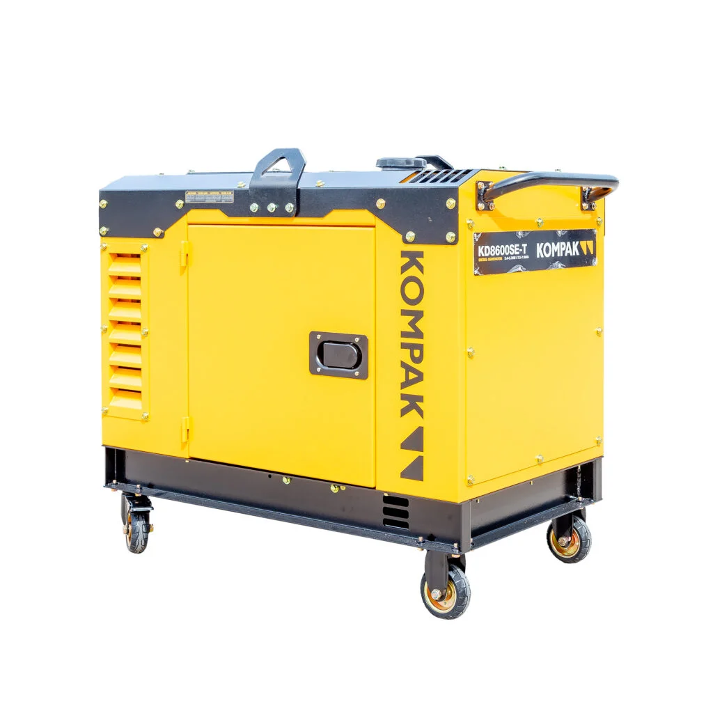 Gerador diesel rental IP67 5,0 kW Kompak KD8600SE-T