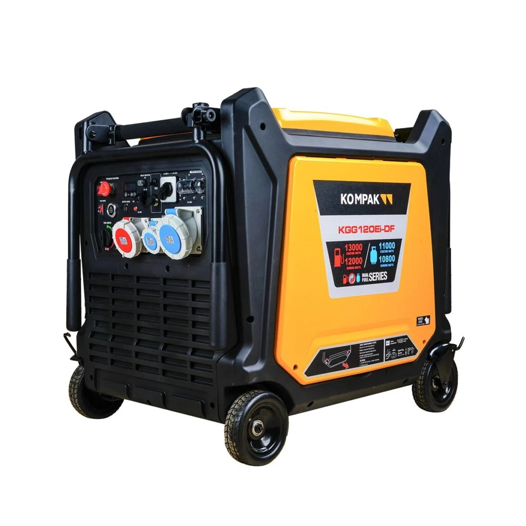 Gerador inverter 12 kW dual fuel KP-KGG120Ei-DF