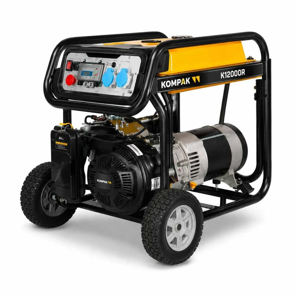 Gerador a gasolina rental IP67 11,25 kVA Kompak K12000R