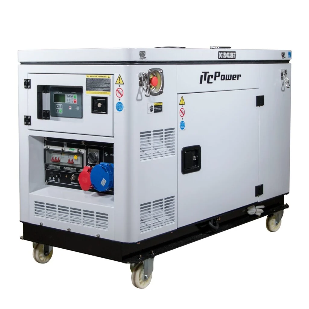 Gerador diesel full power 11,4 kVA / 9 kW ITC Power DG12000XSET