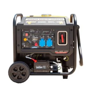 Gerador inverter GG50XEi 4500 W portátil e silencioso para uso doméstico e profissional.