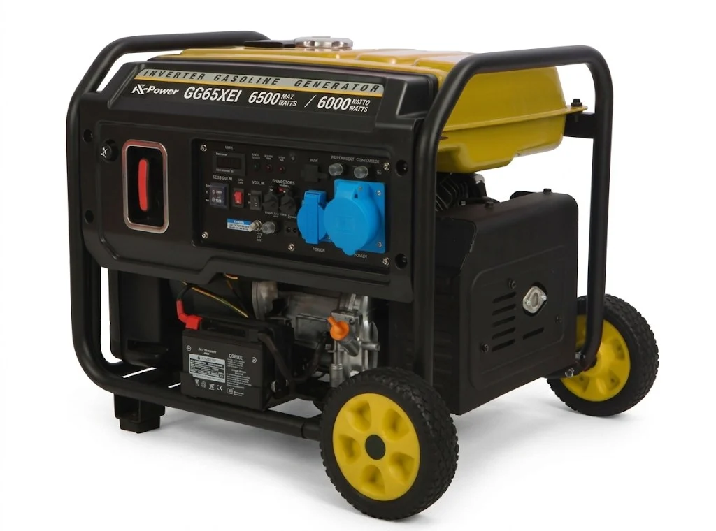 Gerador inverter a gasolina 6000 W ITC Power GG65XEI